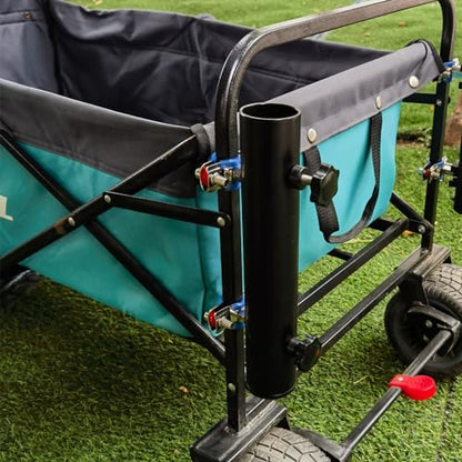 Rod Holders - Ideal for Wagons, Gardening Wagons, Gorillas and Campers, Golf carts. Clip-on mounting. - color: Black2