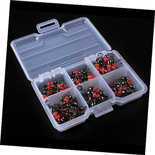 Hooks Fishing Ring Set 3-Way Swivels Sea Angling Tackle 10x3/4/5 Swivels Compact Storage