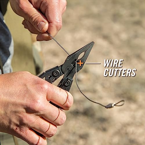 Gerber Gear Suspension-NXT EDC Multitool 15-in-1 Pocket Knife, Needle Nose Pliers and Wire Stripper for Camping and Survival, Black - color: Black