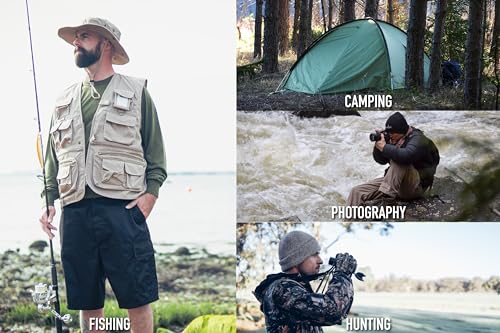 Rothco Uncle Milty Travel Vest - Outdoor Fishing Camping 17 Cargo Pocket Jacket - color: Midnight Navy Blue, size: Small