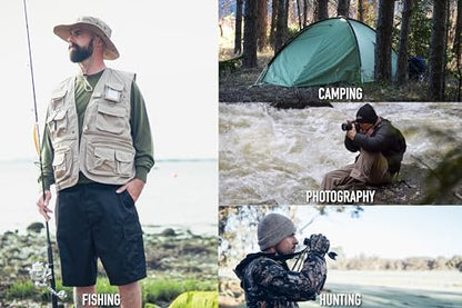 Rothco Uncle Milty Travel Vest - Outdoor Fishing Camping 17 Cargo Pocket Jacket - color: Midnight Navy Blue, size: X-Large