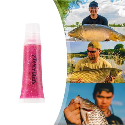 EUPHENG Fish Attractant Gel Luminous Pink Fishing Lure Attraction Enhancer Scent for Bass, Crappie and Trout Attractant - style: Shrimp Smell-10ml*3