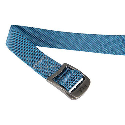 Huk Fishing Nylon Webbing Belt, Adjustable Sizing, Casual, Lifestyle, Quick Dry, 44" Max Length - color: Blue