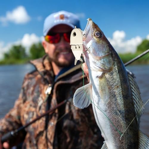 2Pcs Mini Glide Bait for Bass Fishing,Slow Sinking Fishing Lure,Freshwater Saltwater Multi Jointed Swimbait Wobbler,for Amazing Fishing Gear Gifts for Family - color: White