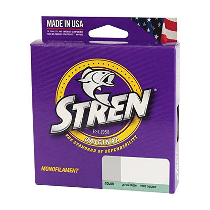 Stren Original Monofilament Fishing Line - color: Lo-Vis Green, size: 330yd, style: 8lb | 3.6kg