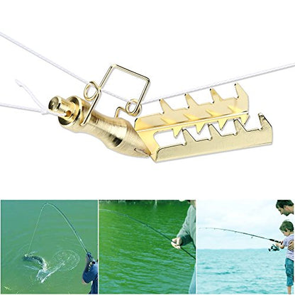 New Fishing Bait Retriever Lure with PE LineStainless Steel & Copper Fishing Tackle for Lure Recovery，-，High Performance，80kg Maximum Tension
