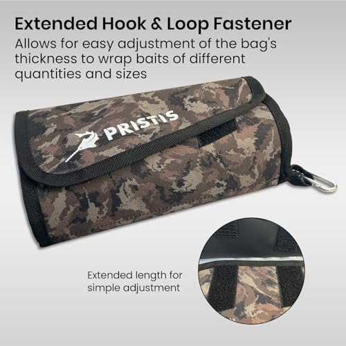 Pristis Utility Fishing Tool Combination, 4 Pack Fishing Lure Wraps & Fishing Soft Lure Storage Binder Bag, A Neat Option for Angler