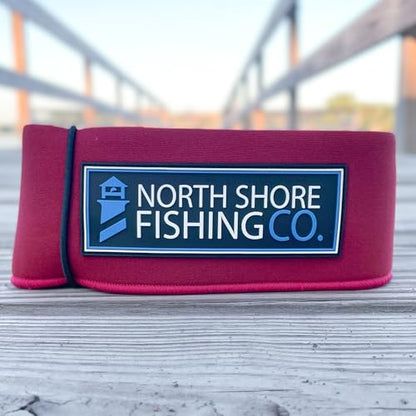 Premium Neoprene Fishing Rod Sleeve – Floating, Puncture Resistant, Labeled Protective Sock for Casting, Spinning, Trolling Fishing Rods - color: Red, size: 52", style: Spinning