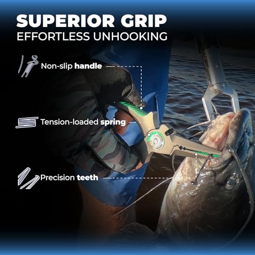 GOMEXUS Titanium Fishing Pliers 6.5'' with Side Cutters, Never Rust Hook Remover, Saltwater Resistant Fishing Tools for Inshore, Nearshore, Jigging Fishing (Split Ring Nose, 6.5 INCHES) - color: Split Ring Nose