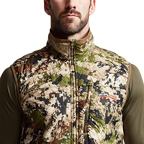 SITKA Kelvin Aerolite Vest - Lightweight Insulated Hunting Vest for Men - color: Optifade Subalpine, size: XX-Large Big
