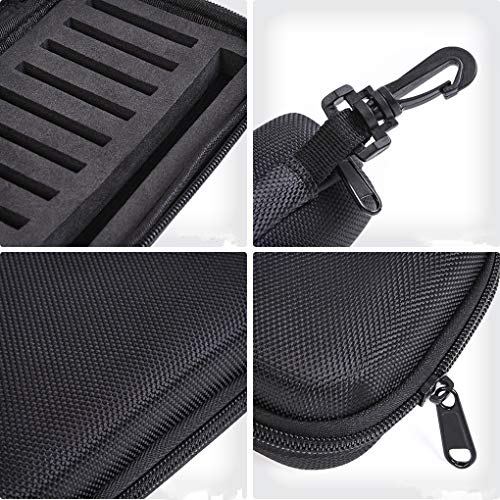 Toasis Fishing Lure Storage Wrap Bag Spinner Baits Wallet Case Black Color