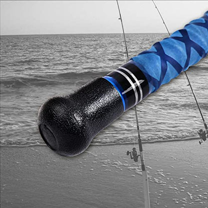 Fiblink Surf Spinning Fishing Rod Carbon Travel Surf Rod 2 Piece/3 Piece/4 Piece Spinning Fishing Rod 9'/10'/11'/12'/15' - style: 2pc 11ft---spinning