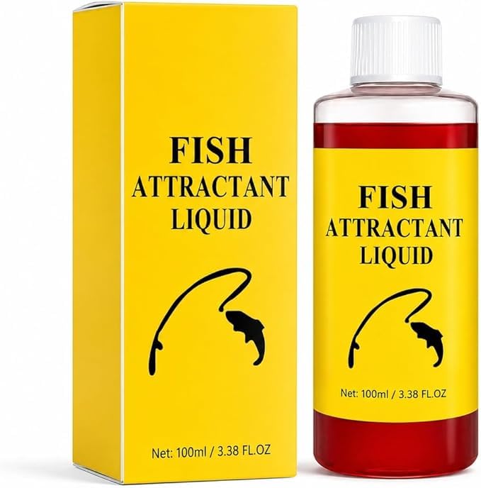Fish Attractant Liquid, 100ml Red Worm Liquid Spray - Powerful Bait Attractant Scent Bait Fish Attractant Liquid for Trout, Panfish,Enhances Scent & Improves Biteresponse - size: 4PCC-Fish Attractant Liquid