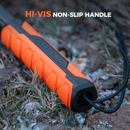 KastKing Titanet Fishing Net, Durable Aluminum Handle, Non-Slip Hi-Vis Grip, Compact Bag & Lanyard, Ideal for Kayak, Lake, Fly, or River Fishing, 2 Net Options - size: 26" Total Length (Fixed Handle), style: Pvc Net