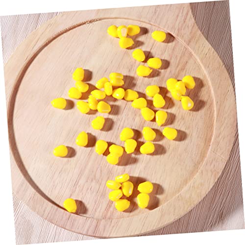 BESPORTBLE 50pcs Artificial Corn Fishing Lures Simulation Floating Baits Sweet Scent for Carp and Bass Fishing Freshwater and for Fishermen