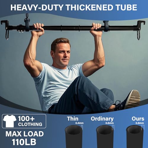 Car Clothes Hanger Bar, Telescoping 34-54 Inch | Heavy Duty, Clothing Racks for Hanging Clothes, Suitable for Cars Trucks SUVs - size: 54 inches