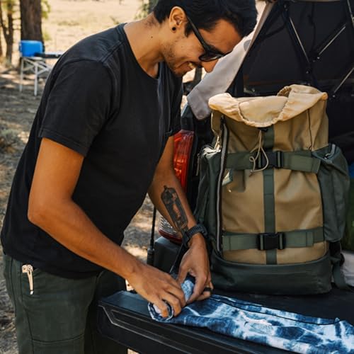 Nomadix Ultralight Towel - Quick Dry & Super Lightweight - Perfect As A Pack Towel to Save On Space - Made with Recycled Materials - Agua Blue - 30x54 - color: Agua Blue