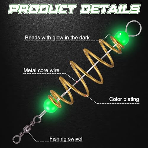 130 Pcs Carp Fishing Equipment 30 Luminous Bait Holder Cage Feeder Basket with 100 Fake Corn Soft Baits Scented Floating Lures for Trout Catfish Carp Fishing