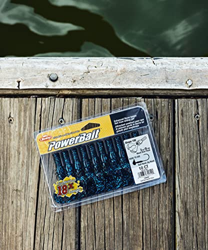 Berkley PowerBait Shape 108 Fishing Soft Bait - color: Peanut Butter and Jelly, size: 4"