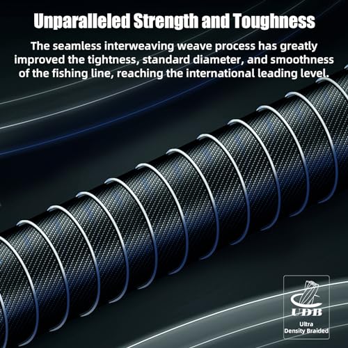 SeaKnight LURELOGS U8 V2 8-Strand Braided Line, 164Yards/150M 0.13MM-0.29MM,14Lb to 52Lb Test Power, PE Fishing Lines for Saltwater Freshwater - color: Green, size: 52LB(0.29mm)-164Yds