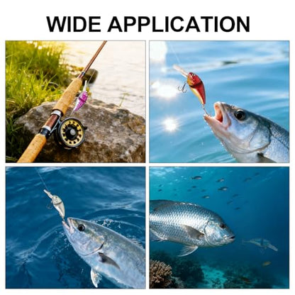 Jointed Minnow Crankbait Fishing Lure: 5pcs Jerkbait Sinking Hard Baits for Bass Trout Catfish Musky Bluegill Fishing Plug - color: 5pcs Short