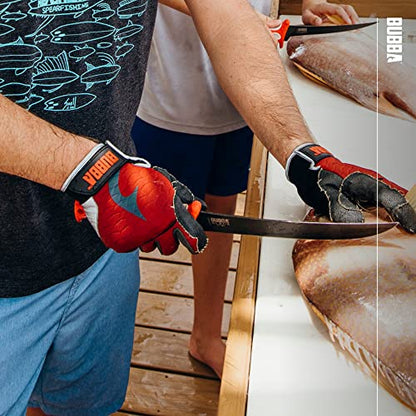 BUBBA Ultimate Fillet Gloves - Cut Resistant - Touch Screen Usability for Fishing, Angling, Boating & Outdoors - size: XX-Large