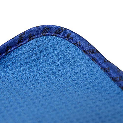 Chemical Guys Waffle Weave Glass Cloth Microfiber Towel, Blue, 24 x 16 - color: Blue, size: 24"x 16"
