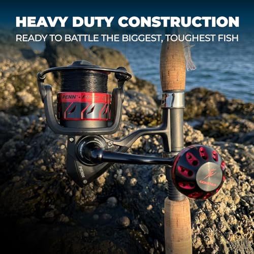 GOMEXUS Power Handle for Penn Fierce III IV/Battle III HS Spinning Reel Replacement Crank 【Please Note The First Picture & Please do not Adapt to Other reels to Avoid Damage to The Reel】 - style: For Fierce 5000-6000 Thread