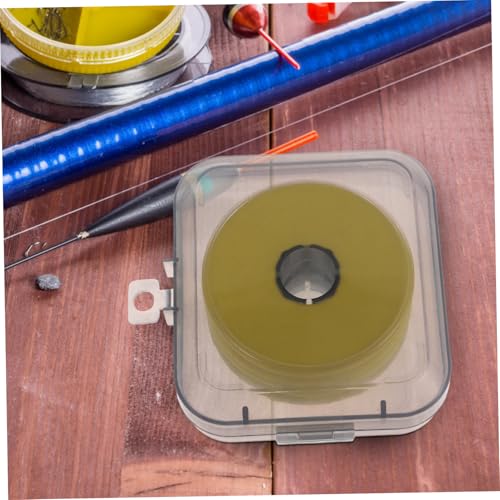 GANAZONO Fishing Line Organizer with Dual Spool Design Compact Storage for Fishing Line and Accessories Prevents and Damage