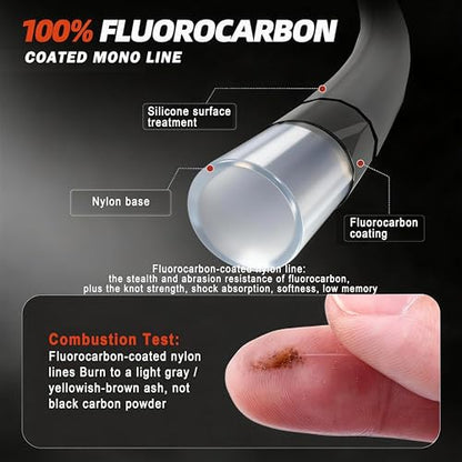 MOISO 10-60lb 100knots Pre-Tied Dropper Loop Rigs, 18" Spaced 5.5" Loops, Versatile for All Water Column, Saltwater & Freshwater Fishing Tackle for Bass, Snapper, Striper, Cod, Grouper, Lake Trout - size: 30 LB