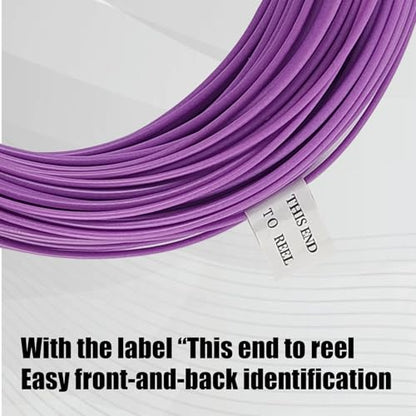 Aventik ProWeight WF Floating Fly Fishing Line Welded Loops Weight Forward Freshwater Trout Fly Line Kit WF 3 4 5 6 7 8 Low Stretch Slick Coating Accurate Casting - color: Purple, size: 4F