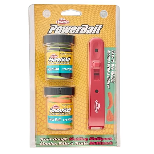 Berkley PowerBait Trout Fishing Dough Bait - color: Hippie Hypnotize & Crazy Carnival Multipack
