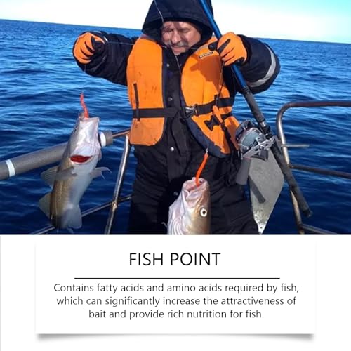 Fish Attractant Liquid, Red Worm Liquid Spray - Powerful Bait Attractant Scent Bait Fish Attractant Liquid,Attractant Enhancer Fishing Lures Baits Smell Lure Tackle Food 100ml