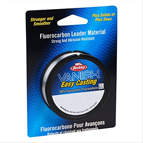 Berkley Vanish Fluorocarbon Fishing Line/Leader Material - color: Clear - Leader, size: 50yd, style: 6 Pounds
