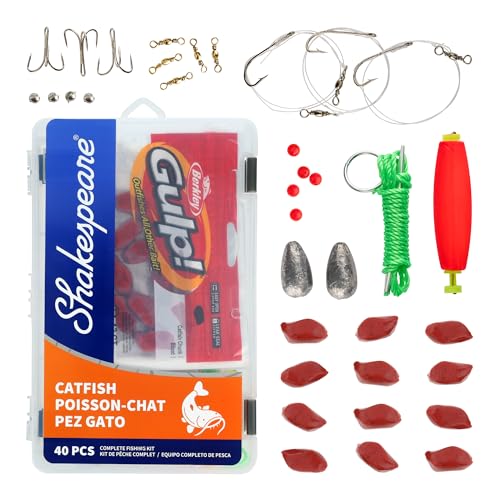 Shakespeare Catch More Fish Fishing Tackle Kit - color: Catfish, style: New Model