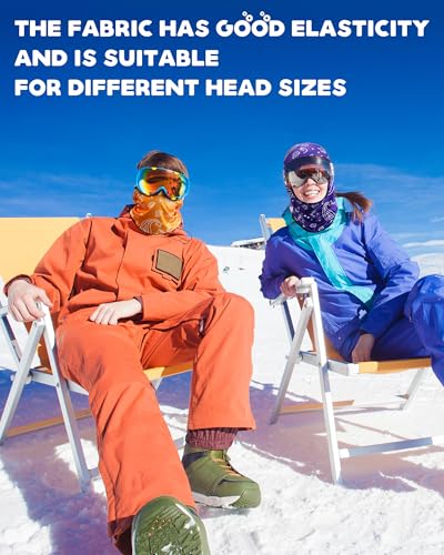 Geyoga 12 Pcs Cooling Balaclava, UV Sun Mask for Men Women, Summer Breathable Helmet Liner for Motorcycle Fishing - color: Mixed, style: Ocean