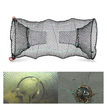 Zkenyao-net Fishing 1pc Fishing Collapsible Trap Cast Keep Net, Crab Crayfish Lobster Catcher Pot Trap Fish Net, (Color : Size 3) - color: Size 3