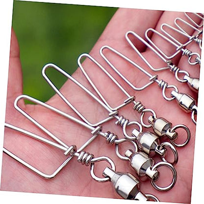 balacoo Pin Swivel Fishing Tackle Hooks Equipment para Cool Fishing Lures Pole Fishing Accessories Wire Plant