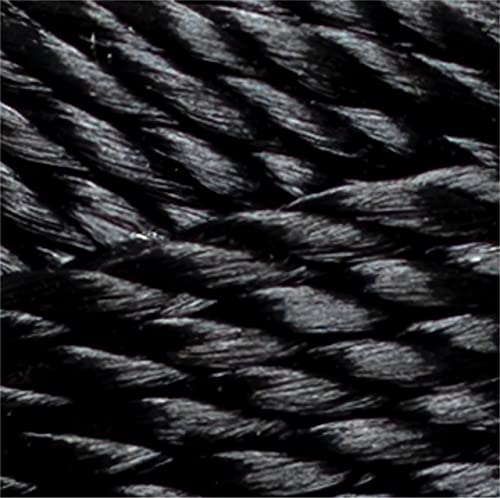 TEAM CATFISH Power Twine with 100% Nylon & 300 ft Heavy-Duty Line - Black | 300 ft #10 nylon twine, 72 lb strength, low stretch, weather resistant, ideal for trot lines, set lines, and outdoor use - style: #14 x 300ft Black