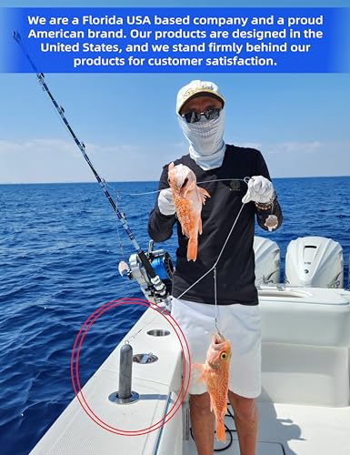 BLUEWING Deep Drop Weights Heavy Fishing Weights 3lb,5lb,8lb,10lb,12lb,15lb Fit in Rod Holder Lead Swordfish Sinker Fishing - size: 5LB