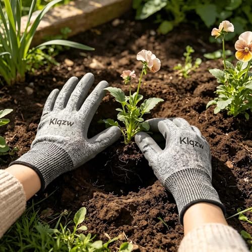 ANSI A3 Cut Resistant Work Gloves, 6 Pairs, XL | ANSI A3 Cut Proof, 13G HPPE Nitrile Coated, Non PFAS, Superior Oil Grip, All-Day Breathable, Durable, Easy Size ID