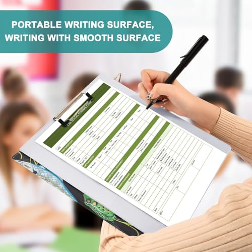 3 Ring Binder 1.5 Inch Colorful Fishing Lures Three Ring Binder Cute Binder with 3 Storage Pockets for Women School Office Supplies