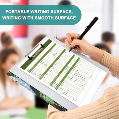 3 Ring Binder 1.5 Inch Colorful Fishing Lures Three Ring Binder Cute Binder with 3 Storage Pockets for Women School Office Supplies