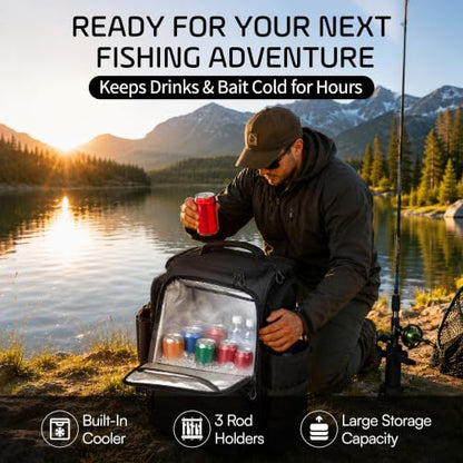 Fishing Backpack only - color: Fishing Backpack Only