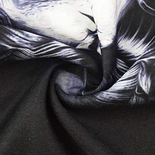 Obacle Neck Gaiter Face Mask Bandana for Dust Wind Sun Protection for Men Women - color: Skull Gray White Face Tear Lips