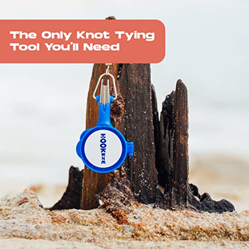HOOK-EZE Fishing Knot Tying Tool | Protect from Fish Hooks | Tie Fishing Knots Easily | Cool Gadgets for Fishermen | Ice Fly Fishing | Fishing Accessories for Beginner Anglers | Nail Knot Tool - color: Green, style: Nail Knot