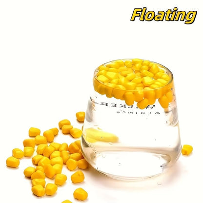 50Pcs Lure Bait Resembling Sinking Corn Kernels, Soft Fishing Bait Tackle