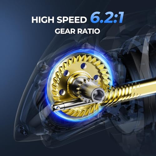 KastKing ReKon Saltwater Spinning Fishing Reel – Up to 55LBs Max Drag Big Game Fishing Reel - Innovative NyliTech Body- Water Resistant - MaxiDur 5+1+1 Corrosion-Resistance Bearing System - size: 3000