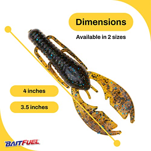 American Baitworks Paca Slim 4-Inch - color: Sun Gill, size: Small