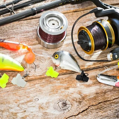 ZENFUN 300 Pcs Treble Hook Covers, Fishing Hooks Protector Assorted Sizes, Bulk Treble Hooks Bonnets, Fish Hook Guard Safety Cap Protector, 5 Sizes